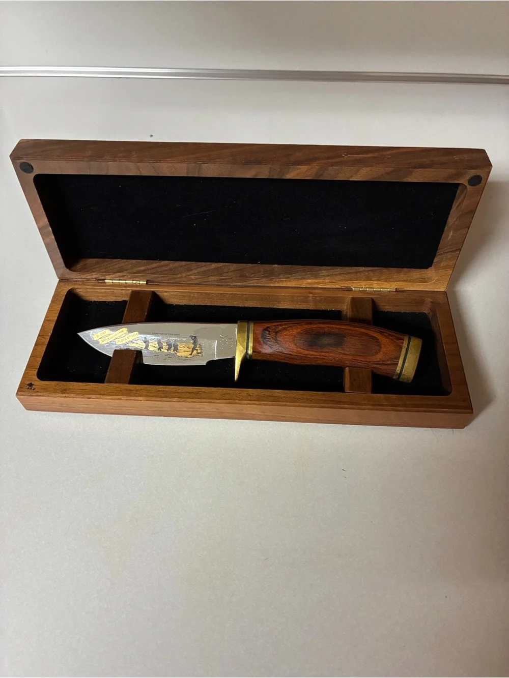Buck 192 Vanguard 50th Anniversary D-Day Limited Edition USA Hunting Knife /500